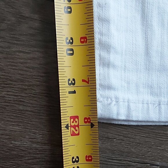 Aphrodite Women Style 4177 High Waist White Distressed Skinny Jeans - Size 3 - Picture 5 of 8